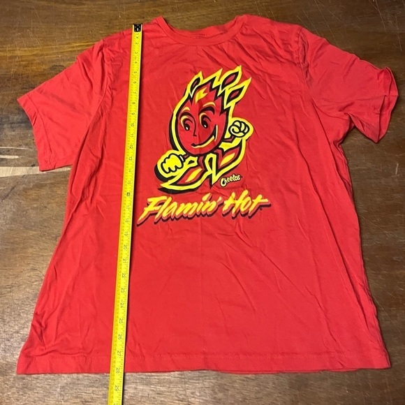 Cheetos Brand T Shirt - Red - Limited Edition - Men’s Size 2XL - NWOT!! - Picture 2 of 5